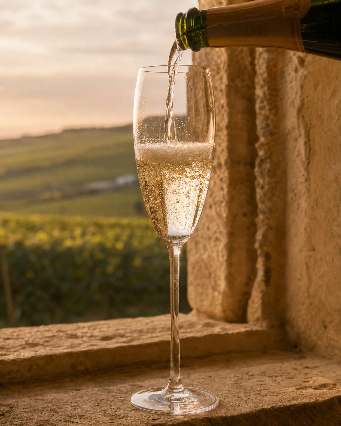 The Long Toast — Champagne, France — or where your occasion leads